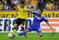 Fussball 1. Bundesliga  Saison 2010/2011: Borussia Dortmund - Bayer 04 Leverkusen