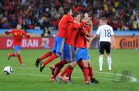 FUSSBALL WM 2010  HALBFINALE:  Deutschland - Spanien