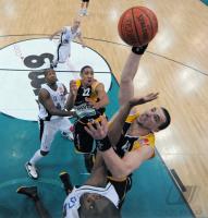 1. Basketball Bundesliga  08/09  Walter Tigers -  Skyliners Frankfurt