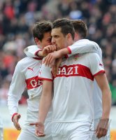 Fussball 1. Bundesliga  Saison 2011/2012 : JUBEL VfB Stuttgart