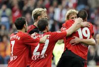 Fussball 1. Bundesliga: Bayer Leverkusen - 1. FC Nuernberg
