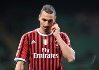 FUSSBALL SERIE A:  Zlatan Ibrahimovic (AC Mailand)