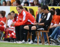 Fussball Regionallige Suedwest 2012/2013: Trainer Ruediger Rehm (SG Sonnenhof Grossaspach)