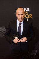 Fussball International  FIFA Ballon d Or 2013: Zinedine Zidane (Frankreich)