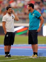 FUSSBALL SERIE A: Diego, Julio Cesar  (v. li., Juventus Turin)