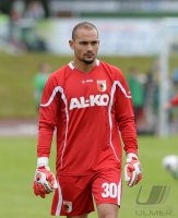 FUSSBALL 1. Bundesliga 2013/2014: Torwart Mohamed Amsif (FC Augsburg)