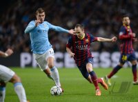 Fussball International CHL Saison 13/14: Manchester City - FC Barcelona