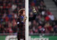 Fussball 1. Bundesliga  09/10 Testspiel FC Basel Torwart Stefan Wessels