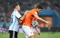 FUSSBALL WM 2014, HALBFINALE: Niederlande - Argentinien
