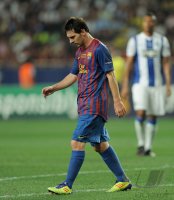 Fussball UEFA SUPER CUP 2011:   Lionel Messi (Barca)