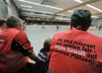 Hallenfussball; Stadtpokal Rottenburg 2010 , ORDNER