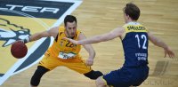 Basketball 1. Bundesliga 14/15 Hauptrunde:  Walter Tigers Tuebingen - EWE Baskets Oldenburg