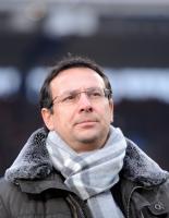 Fussball 1. Bundesliga : Manger Martin Bader  (1 FC Nuernberg)