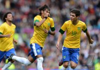 FUSSBALL Olympia 2012 Maenner: Brasilien - Weissrussland