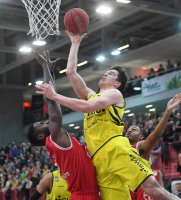 Basketball 2. Bundesliga  19/20: Tigers Tuebingen - Bayer Giants Leverkusen