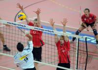 Volleyball 1. Bundesliga  08/09  ENBW TV Rottenburg  1-3  VfB Friedrichshafen