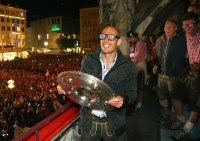 Fussball 1. Bundesliga  Deutscher Meister 14/15 FC Bayern Muenchen