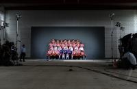 Fussball 1. Bundesliga 2010/2011: Mannschaftsfoto  FC Bayern Muenchen