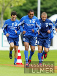 Fussball 1. Bundesliga: Training Schalke 04, AILTON, LINCOLN, BOEHME