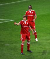 FUSSBALL  International CHL 09/10 : FC Bayern  Muenchen  - Manu