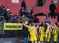 Basketball 2. Bundesliga 2021/2022: Tigers Tuebingen - Nuernberg Falcons