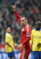 Fussball International CHL Saison 13/14: Franck Ribery (FC Bayern Muenchen)