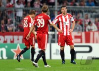 Fussball Champions League  Saison 2010/2011: FC Bayern  Muenchen  - AS Rom