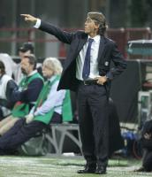 Fussball CHL Mailand-Rangers; Mancini