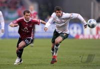 Fussball 1. Bundesliga : 1 FC Nuernberg - Werder Bremen