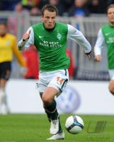 FUSSBALL, 1. BUNDESLIGA, 9. Spieltag: Werder Bremen, BARGFREDE Einzelaktion