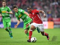 Fussball 1. Bundesliga Saison 16/17: FC Bayern Muenchen - Borussia Moenchengladbach