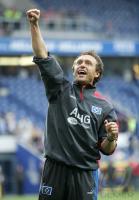 Fussball 1. Bundesliga: Duisburg - Hamburg, Jubel DOLL