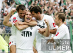 Fussball 1. Bundesliga: Gladbach - Bayern, JUBEL BMG