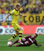 Fussball 1. Bundesliga, Saison 2012/2013: 1. FC Nuernberg - Borussia Dortmund