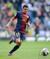 FUSSBALL Primera Division 2012/2013: Pedro Rodriguez (Barca)