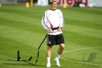 Fussball  Training der deutschen Nationalmannschaft vor dem EM Qualifikationsspiel gegen Irland.