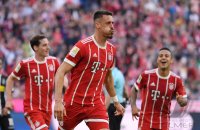 Fussball  1.Bundesliga   Saison 17/18: FC Bayern Muenchen - Borussia Moenchengladbach