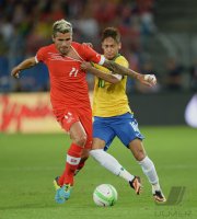 Fussball International Laenderspiel: Schweiz - Brasilien