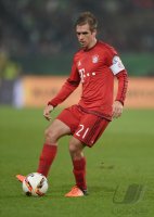 Fussball DFB Pokal, 2. Hauptrunde 2015/2016: VfL Wolfsburg - FC Bayern Muenchen