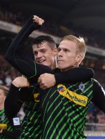 Fussball  1. Bundesliga  13/14: JUBEL Borussia Moenchengladbach