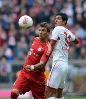 Fussball 1. Bundesliga, Saison 2012/2013:  FC Bayern Muenchen - VfB Stuttgart