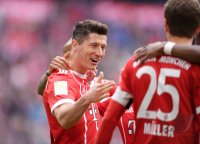 Fussball  1.Bundesliga   Saison 17/18: FC Bayern Muenchen - Hamburger SV