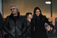 Fussball INTERNATIONAL  Flavio Briatore  mit Frau Elisabetta Gregoraci