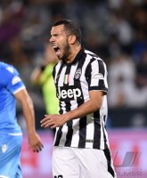 Fussball Supercoppa Italia Finale 2014 in Doha: Carlos Tevez (Juventus Turin)