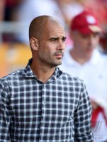 FUSSBALL 1. Bundesliga 14/15 Testspiel: Trainer Pep Guardiola (FC Bayern Muenchen)