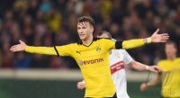 Fussball DFB Pokal Viertelfinale 15/16: Marco Reus (Borussia Dortmund) jubelt