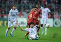 Fussball Saison 2012/2013: DFB Pokal:  FC Bayern Muenchen - 1 FC Kaiserslautern