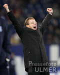 Fussball 1. Bundesliga: Hamburg - Schalke, RANGNICK jubelt
