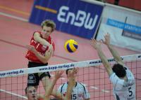 Volleyball  1. Bundesliga  09/10:  ENBW TV Rottenburg - RWE Volleys Bottrop