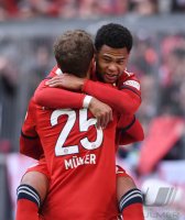 Fussball 1. Bundesliga Saison 18/19: FC Bayern Muenchen - VfL Wolfsburg
